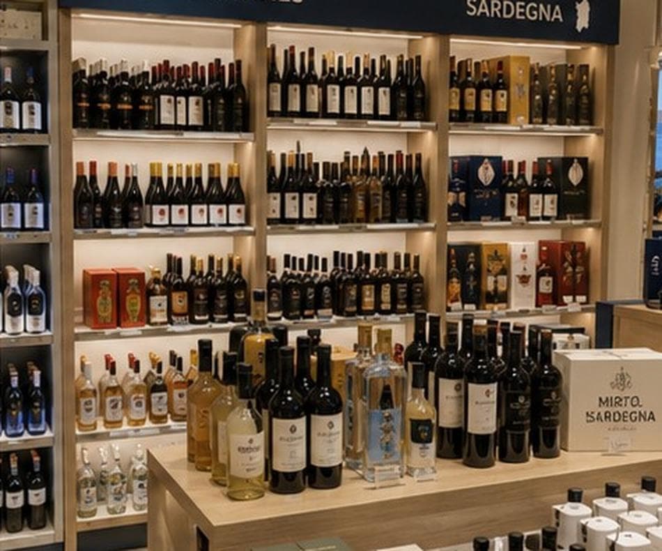 Alghero 2.0 Retail — Sardegna wines and local products interior