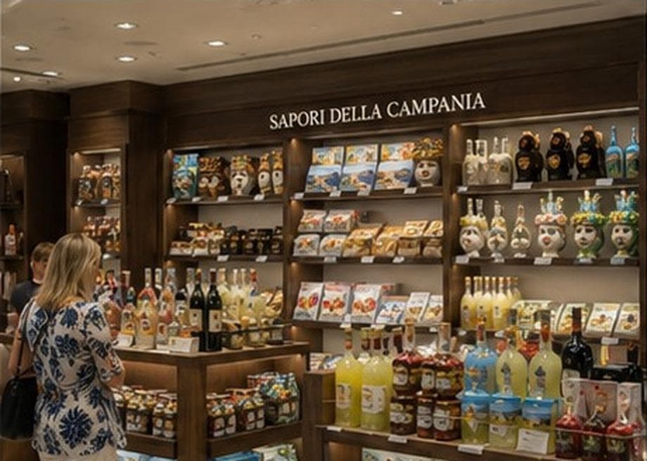 Naples 2.0 Retail — Sapori della Campania interior